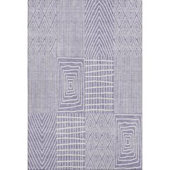 Premium Machine Washable Mayfield AMF990 Lavender 3' x 5' Rug