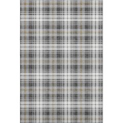 Premium Machine Washable Mayfield AMF993 Charcoal 3' x 5' Rug