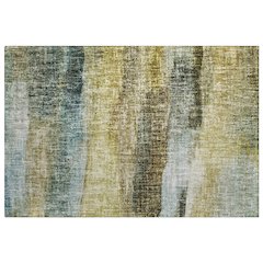 Luxury Washable Boca Khaki 10' x 14' Rug