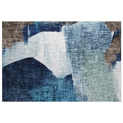Luxury Washable Boca Denim 10' x 14' Rug