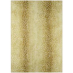 Indoor/Outdoor Mali ML3 Gold Washable 3' x 5' Rug