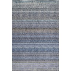 Luxury Washable Indoor/Outdoor Burano Blue 3' x 5' Rug