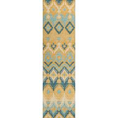 Indoor/Outdoor Sedona SN2 Marigold Washable 2'3" x 10' Runner Rug