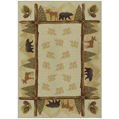 Indoor/Outdoor Excursion EX2 Beige Washable 3' x 5' Rug