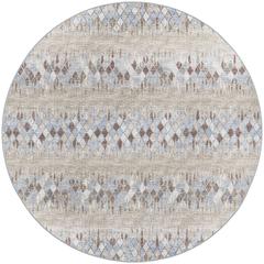 Winslow WL5 Taupe 4' x 4' Round Rug