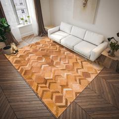 Laredo Brown Animal Patchwork 9' x 12' Area Rug Brown ALR35