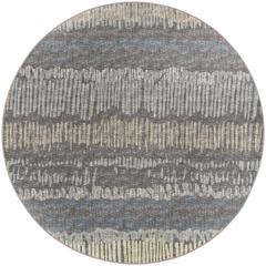 Winslow WL4 Charcoal 4' x 4' Round Rug