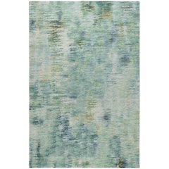 Luxury Washable Indoor/Outdoor Kochi Teal 3' x 5' Rug