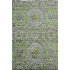Indoor/Outdoor Karaj Olive 3' x 5' Rug