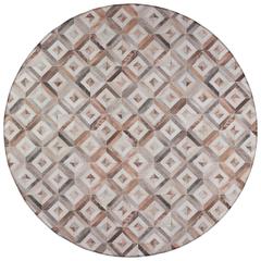 Indoor/Outdoor Durango SS7 Flannel Washable 4' x 4' Round Rug