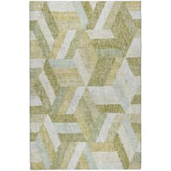 Luxury Washable Lorenzo Aloe 3' x 5' Rug
