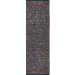 Jericho JC7 Navy 2'6" x 10' Runner Rug
