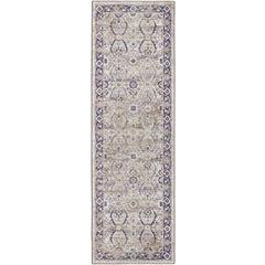 Jericho JC1 Oyster 2'6" x 10' Runner Rug