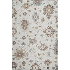 Luxury Washable Indoor/Outdoor Portico Ivory 3' x 5' Rug
