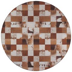 Indoor/Outdoor Durango SS10 Driftwood Washable 4' x 4' Round Rug