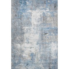 Luxury Washable Indoor/Outdoor Ravenna Blue 3' x 5' Rug