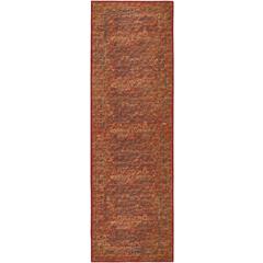 Jericho JC3 Nutmeg 2'6" x 10' Runner Rug