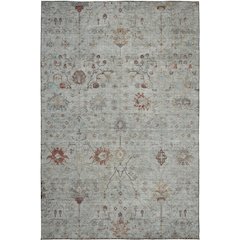 Luxury Washable Indoor/Outdoor Solace Gray 3' x 5' Rug