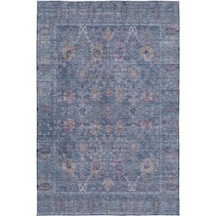 Luxury Washable Indoor/Outdoor Solace Denim 3' x 5' Rug