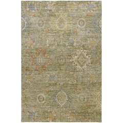 Indoor/Outdoor Silk Road Sage 3' x 5' Rug
