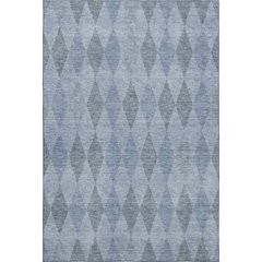 Luxury Washable Indoor/Outdoor The Reserve Denim 3' x 5' Rug