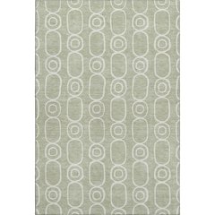 Luxury Washable Indoor/Outdoor The Reserve Celery 3' x 5' Rug