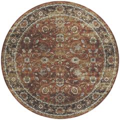 Tuscany TU14 Paprika 4' x 4' Rug