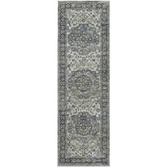 Tuscany TU1 Silver 2'6" x 12' Rug