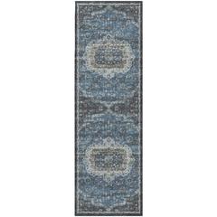 Tuscany TU4 Blue 2'6" x 12' Rug