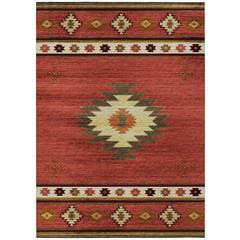 Indoor/Outdoor Sonora ASO34 Spice Washable 3' x 5' Rug