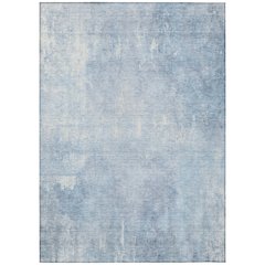 Machine Washable Indoor/Outdoor Chantille Sky 5' x 7'6" Rug