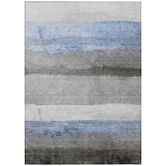 Machine Washable Indoor/Outdoor Chantille Sky 5' x 7'6" Rug