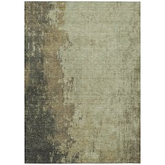 Machine Washable Indoor/Outdoor Chantille Olive 5' x 7'6" Rug