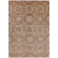 Machine Washable Indoor/Outdoor Chantille Copper 5' x 7'6" Rug