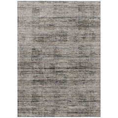 Machine Washable Indoor/Outdoor Chantille Taupe 5' x 7'6" Rug