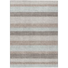Machine Washable Indoor/Outdoor Chantille Taupe 5' x 7'6" Rug