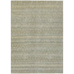 Machine Washable Indoor/Outdoor Chantille ACN2105 Linen 5' x 7'6" Rug