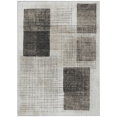 Machine Washable Indoor/Outdoor Chantille ACN2112 Ivory 5' x 7'6" Rug