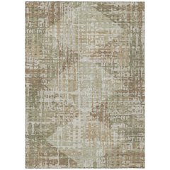 Machine Washable Indoor/Outdoor Chantille ACN2116 Fern 5' x 7'6" Rug