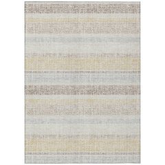 Machine Washable Indoor/Outdoor Chantille ACN2122 Ivory 5' x 7'6" Rug