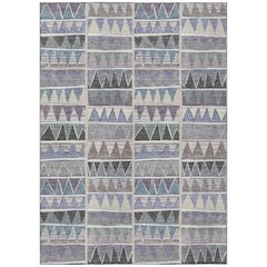 Machine Washable Indoor/Outdoor Chantille ACN2205 Lavender 5' x 7'6" Rug