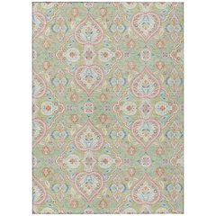 Machine Washable Indoor/Outdoor Chantille ACN2207 Aloe 5' x 7'6" Rug
