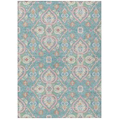 Machine Washable Indoor/Outdoor Chantille ACN2207 Spa 5' x 7'6" Rug