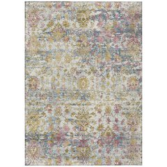 Machine Washable Indoor/Outdoor Chantille ACN2211 Wheat 5' x 7'6" Rug