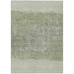 Machine Washable Indoor/Outdoor Chantille ACN2214 Aloe 5' x 7'6" Rug