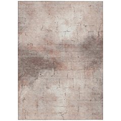 Machine Washable Indoor/Outdoor Chantille ACN2215 Coral 5' x 7'6" Rug