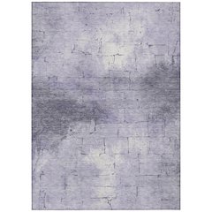 Machine Washable Indoor/Outdoor Chantille ACN2215 Lavender 5' x 7'6" Rug