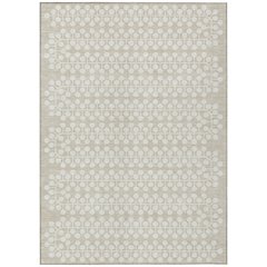 Machine Washable Indoor/Outdoor Chantille ACN2247 Brown 5' x 7'6" Rug