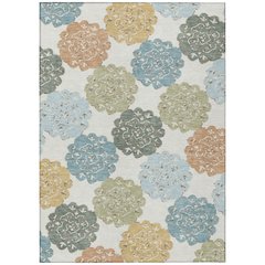 Machine Washable Indoor/Outdoor Chantille ACN2353 Multi 5' x 7'6" Rug