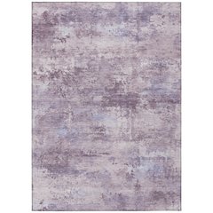 Machine Washable Indoor/Outdoor Chantille ACN2370 Purple 5' x 7'6" Rug